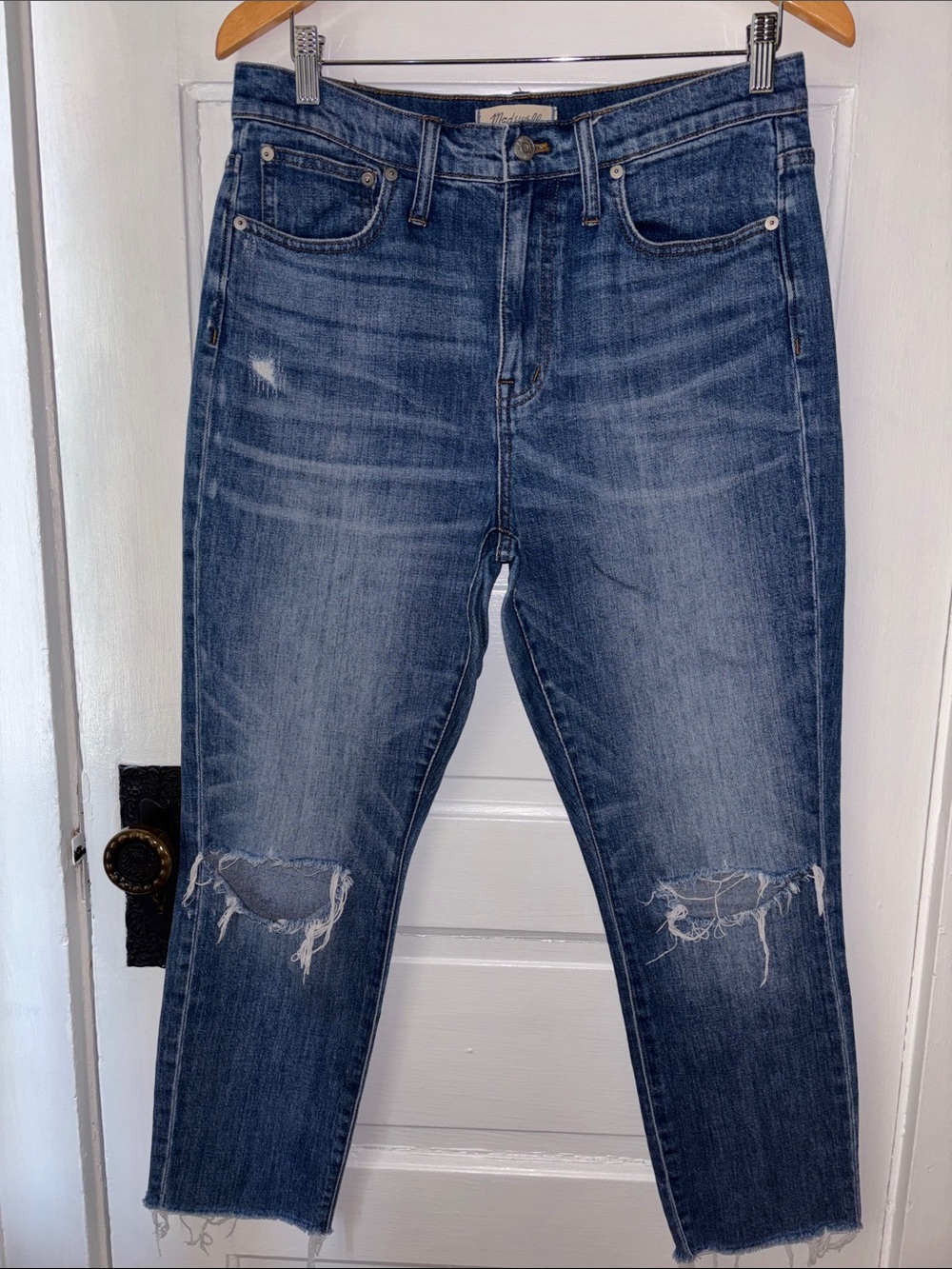 MADEWELL THE HIGH RISE SLIM BOYJEAN